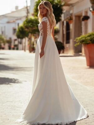 Boho Wedding Dress Featherlight Dusk