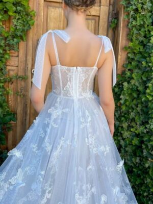 SoDigne A-line Tulle Wedding Dresses Sweetheart Sleeveless Butterfly Bridal Dress Long Wedding Gown Robe De Mairee Customized 7 S3355e345c2bb4a4681ba50d826ea747cw Cropped 600x800 1