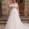 Classic Off Shoulder A-Line Wedding Dresses Plus Size Sweetheart Neck Bride Gowns Appliques Floor Length Tulle Robe De Mariee 7 S5a912a567412480d84f127ce58bfb7d6O Cropped