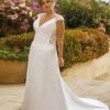 Pastrol A-Line Wedding Dresses Plus Size V Neck Cap Sleeves Bride Gowns Appliques Backless Floor Length Vestido De Noiva 2024 5 Sd210380ad3614009b913d56c390d55ee6 Cropped