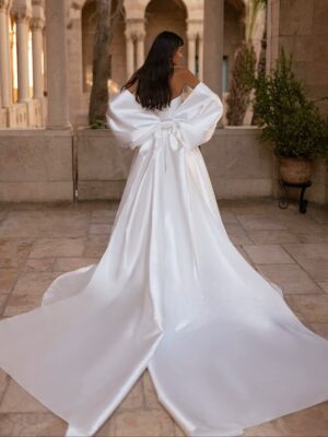 SoDigne A-line Simple Satin Wedding Dresses Sweetheart Sleeveless Bridal Dress Split Wedding Gown Robe De Mairee Customized 7 S1faa3128060049a384e9dd718d2d1199S Cropped