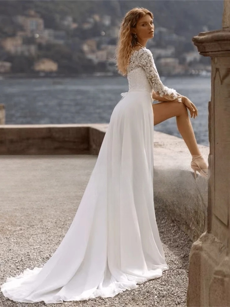 BIGDAY Sweetheart Long Mermaid Wedding Dress Women 2025 Pleat Off The Shoulder Open Back Bridal Gown Vestido De Noiva Customized 2 BIGDAY Sweetheart Long Mermaid Wedding Dress Women 2025 Pleat Off The Shoulder Open Back Bridal Gown Vestido De Noiva Customized - Image 2