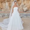 SoDigne A-line Organza Wedding Dress Strapless Sleeveless Long Bride Dresses Elegant Bridal Gowns Robe De Mairee Customized 7 S6785ca5700d840b3af4758963df7d225k Cropped