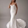 SoDigne Customized Mermaid Simple Wedding Dresses Sweetheart Sleeveless Beading Satin Bridal Dress Women Long Wedding Gown 5 S6e6dfcce99ef449f82c351023a7bc31c3 Cropped