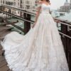 Fantastic Tulle A-line Wedding Dresses Off Shoulder Lace Appliques Princess Boho Wedding Gowns Lace Up Bridal Gown Customized 8 S8024444239b146ce9843d575159ed9c5M Cropped