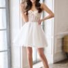 SoDigne A-line Short Wedding Dresses Sweetheart Sleeveless Tulle Mini Bride Dress Simple Lace Up Bridal Gown Vestido De Noiva 6 Sbb52337c88834285863840de4da4c74bi Cropped