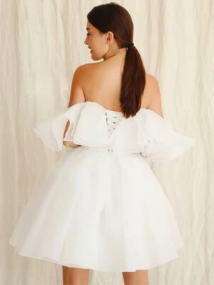 Customized Civil Short Boho Wedding Dresses Off The Shoulder Tiered Ruffles Puffy Mini Wedding Party Gowns For Bride Robes 2025 7 Sca07782909c24f7d8bb702ebbff52731a Cropped