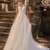 SoDigne Boho Wedding Dresses O-neck Sleeveless A-line Tulle Sleeveless Bridal Dress Long Bride Gown vestidos de novia 4 Sef3672c8eb574816b7882169f821dc249 Cropped